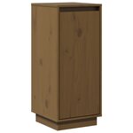 vidaXL Buffets 2 Pièces Marron miel 31 5x34x75 cm Bois massif de pin