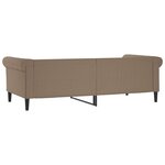 vidaXL Lit de jour cappuccino 80x200 cm similicuir