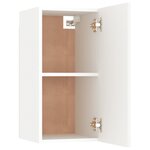 vidaXL Ensemble de meubles TV 8 Pièces Blanc Bois d'ingénierie