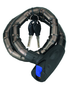 THIRARD - Antivol à clé Scorp  câble blindé acier  vélo  25mmx0.85m  2 clés  noir - THIRARD