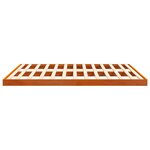 vidaXL Cadre de lit cire marron 180x200 cm bois de pin massif