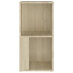 vidaXL Armoire d'angle Chêne sonoma 33x33x67 cm Bois d'ingénierie