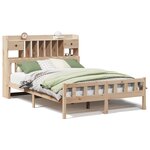 vidaXL Lit bibliothèque sans matelas 160x200 cm bois massif de pin