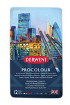 Crayons de couleur Derwent ProColour Boite x12