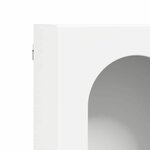 vidaXL Armoire suspendue Blanc 59 x 20 x 100 cm Bois d'ingénierie