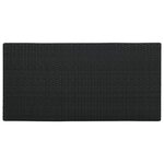 vidaXL Ensemble de bar de jardin 5 Pièces et coussins Résine tressée Noir