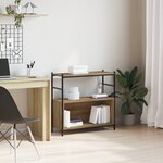 Bibliothèque vidaXL Artisian Chêne 80x30x78 5 cm Bois d'ingénierie