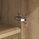 vidaXL Buffet Chêne artisanal 42 5 x 40 x 93 cm Bois d'ingénierie
