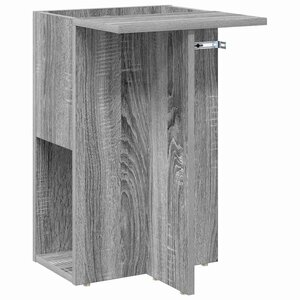 vidaXL Table d'appoint Gris Sonoma 35 x 40 x 55 cm Bois d'ingénierie