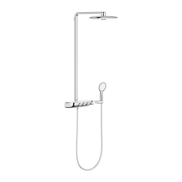 Grohe colonne de douche rainshower smartcontrol 360 duo 26250000 -mitigeur thermostatique-limiteur de température et de débit-