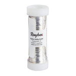 Fil bijoux à crocheter argenté ø 0 3 mm 50 m