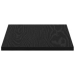 vidaXL Étagère à livres 4 Pièces Noir 40 x 30 x 1 5 cm Bois d'ingénierie