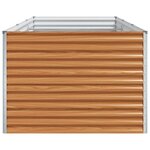 vidaXL Jardinière surélevée 290 x 100 x 68 cm Acier galvanisé