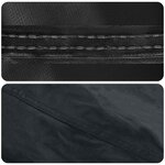 vidaXL Housse pour meubles Uni Noir 172 x 113 x 73 cm 420D