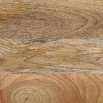 vidaXL Table de chevet 40x33x46 cm Bois de manguier solide