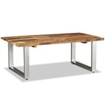 vidaXL Table basse Bois de récupération massif 100x60x38 cm