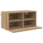 vidaXL Meubles TV muraux 2 Pièces Chêne artisanal 60 x 30 x 30 cm