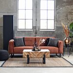 LABEL51 Ensemble de 2 tables basses Frisk Noir