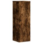 vidaXL Supports pour plantes 2 Pièces chêne fumé bois d'ingénierie