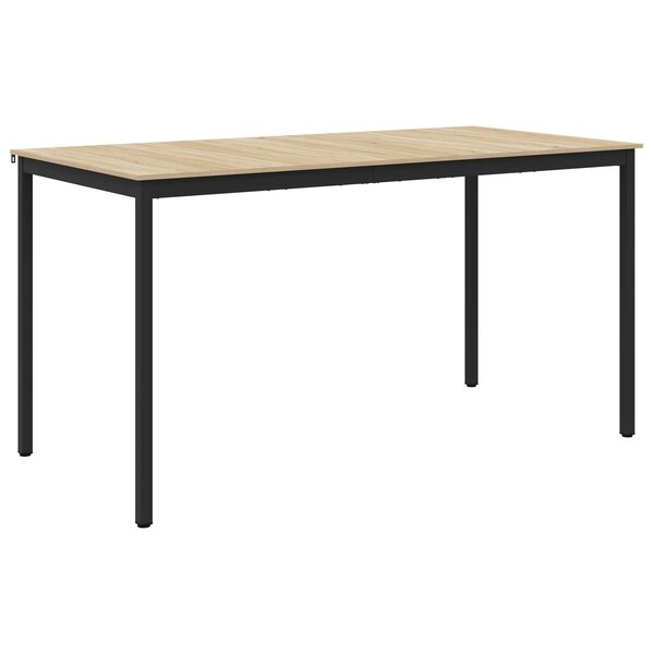 vidaXL Table de salle à manger / Table de repas Bois d'ingénierie