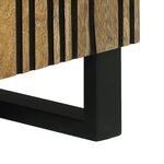 vidaXL Cabinet TV 80x31.5x46 cm Bois massif de manguier et bois reconstitué