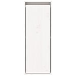 vidaXL Armoire murale Blanc 30x30x80 cm Bois de pin massif