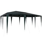 vidaXL Tente de fête Verte 6x4 m PE
