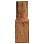 vidaXL Étagère murale vieux bois 100x18x53 cm bois d'ingénierie