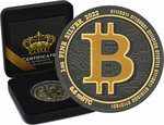 Pièce de monnaie en Argent 2 Dollars g 31.1 (1 oz) Millésime 2022 BITCOIN