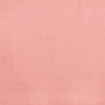 vidaXL Tête de lit Rose 100x5x78/88 cm Velours