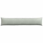 vidaXL Coussins de canapé 2 Pièces Gris clair 200 x 40 cm