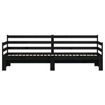 vidaXL Lit de jour et lit gigogne sans matelas 90x200 cm bois massif