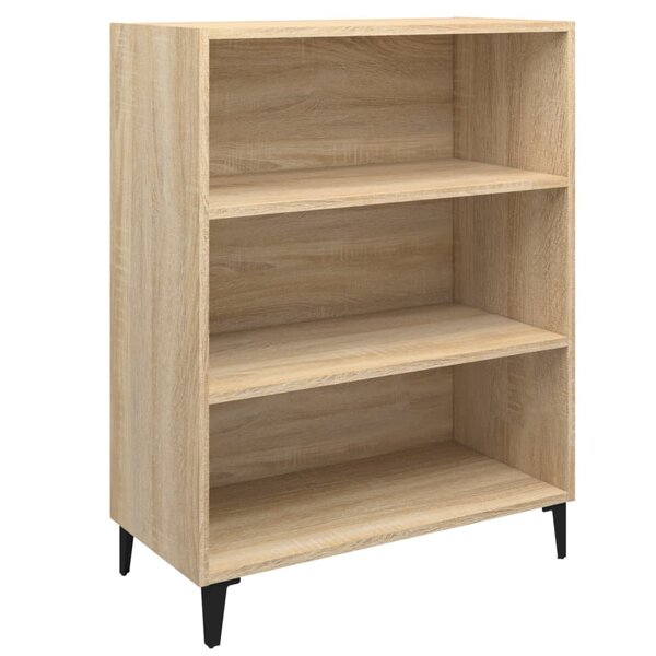 vidaXL Buffet Chêne sonoma 69 5x32 5x90 cm Bois d'ingénierie