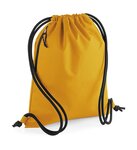 Sac à dos en toile polyester recyclé - BG281 - jaune moutarde