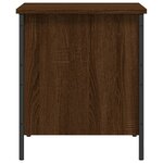 vidaXL Banc de rangement chêne marron 40x42 5x50 cm bois d'ingénierie