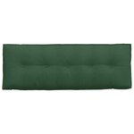 vidaXL Coussin de Dos Vert Jungle 140 x 50 cm Tissu en velours côtelé