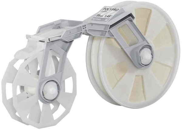 Plastik-film-bandkassette  15 mm  gelb brother