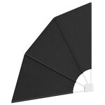 vidaXL Écran de confidentialité pour balcon Anthracite 115 x 115 cm