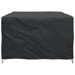 vidaXL Housse pour mobilier d'extérieur Noir 230 x 165 x 80 cm 600D