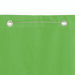 vidaXL Écran de balcon Vert clair 140x240 cm Tissu Oxford