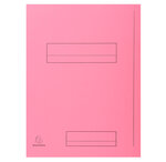 Paquet de 50 chemises imprimées 2 rabats SUPER 210 - 24x32cm Couleurs assorties EXACOMPTA