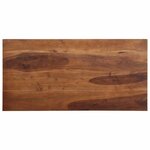 vidaXL Table à manger 120x60x76 cm bois d'acacia massif
