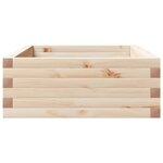vidaXL Jardinière 110x60x23 cm bois de pin massif