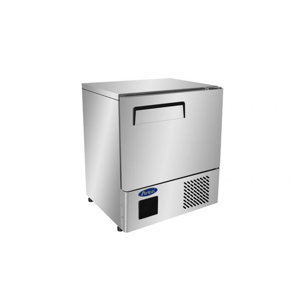 Table réfrigérée positive compacte 1 porte - 111 litres - atosa - r600a - acier inoxydable1111660pleine x630x847mm