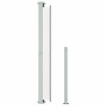 vidaXL Auvent latéral rétractable de patio 220x500 cm Crème