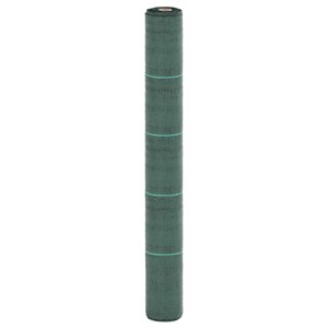vidaXL Membrane anti-mauvaises herbes vert 1x150 m PP