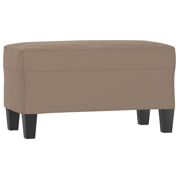 Banc banquette 70 x 35 x 41 cm tissu microfibre taupe 02_0010558