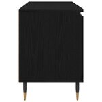 vidaXL Meuble TV Chêne noir 104 x 35 x 50 cm Bois d'ingénierie