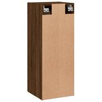 vidaXL Armoire murale chêne marron 34 5x34x90 cm bois d'ingénierie