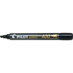 Pilot SCA-400 Stylo-Feutre Flow Pack - Pointe de Burin - Noir - 4 pièces